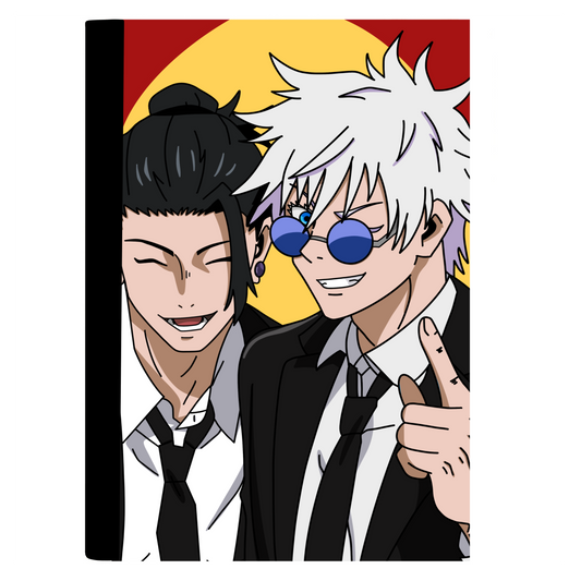 Gojo and Geto (JJK) Composition notebook Full art