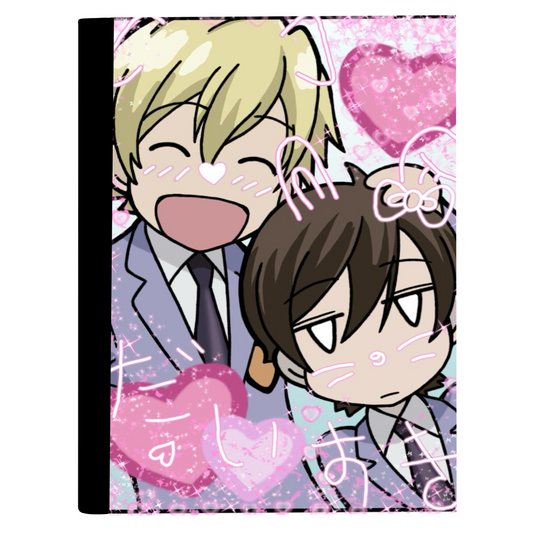 Haruhi and Suoh (OHHC) Composition notebook Full art