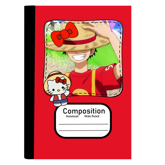 Luffy (OP Pirates) Composition notebook Full art