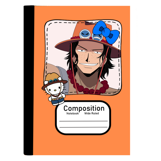 Ace (OP Pirates) Composition notebook Full art