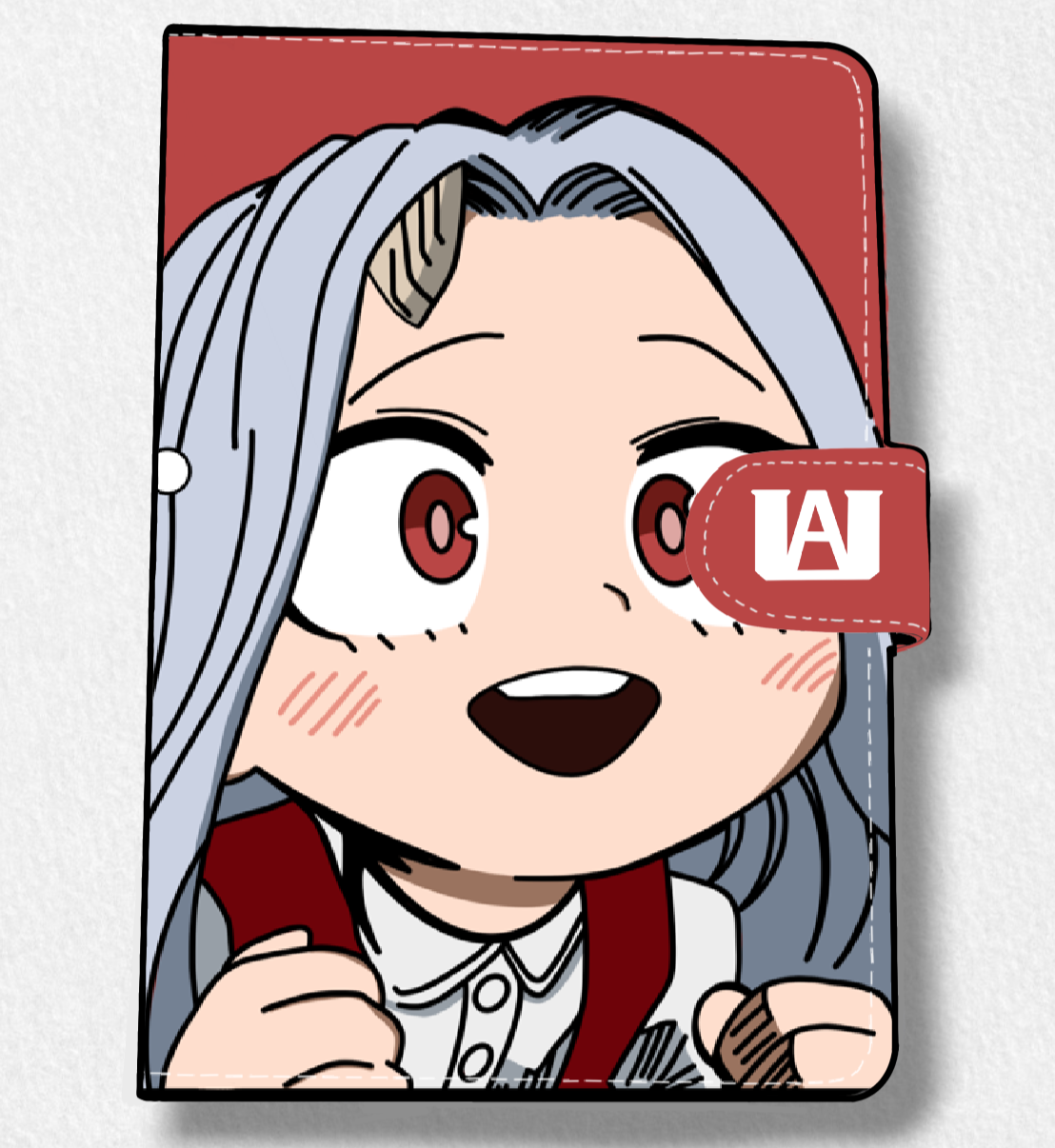 Eri (BNHA) Anime Faux Leather Magnetic Latch Journal