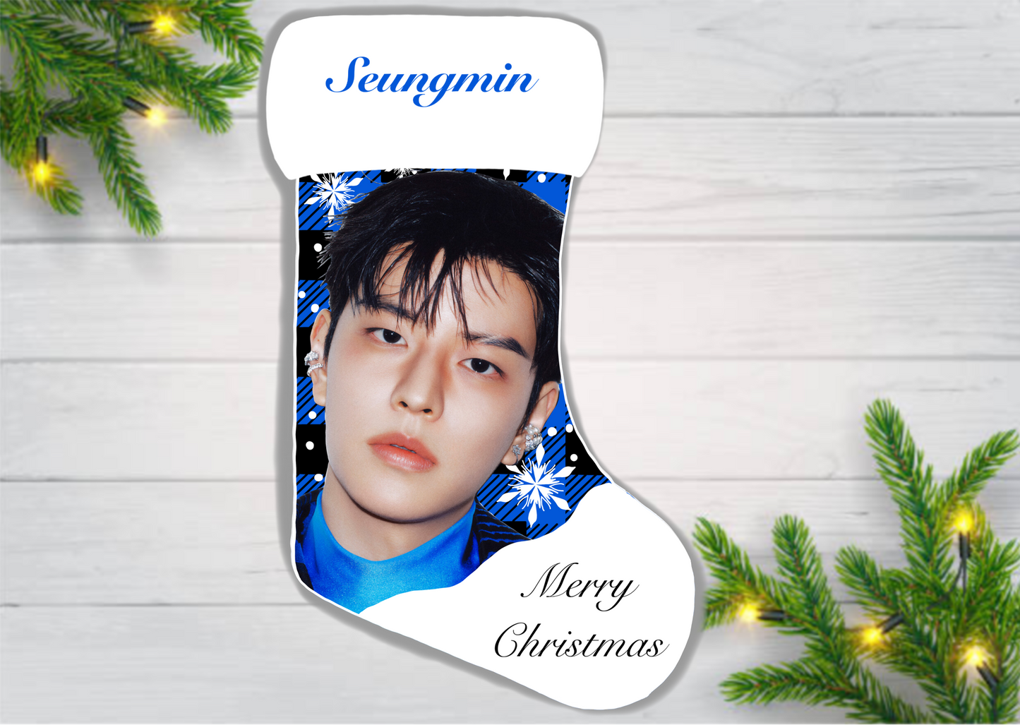 Seungmin (SKZ) Christmas stockings