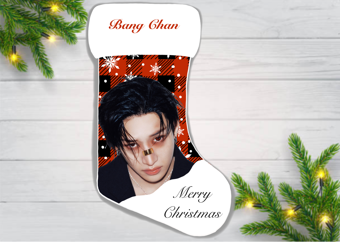 Bang Chan (SKZ) Christmas stockings