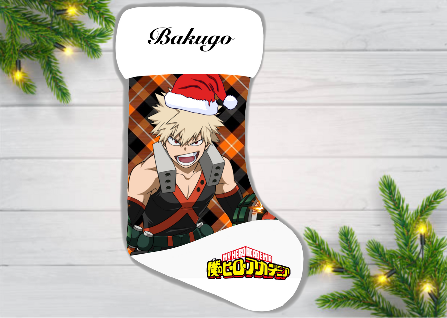 Bakugo (BNHA) Christmas stockings