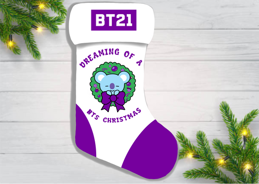 Koya (BT21) Christmas stockings