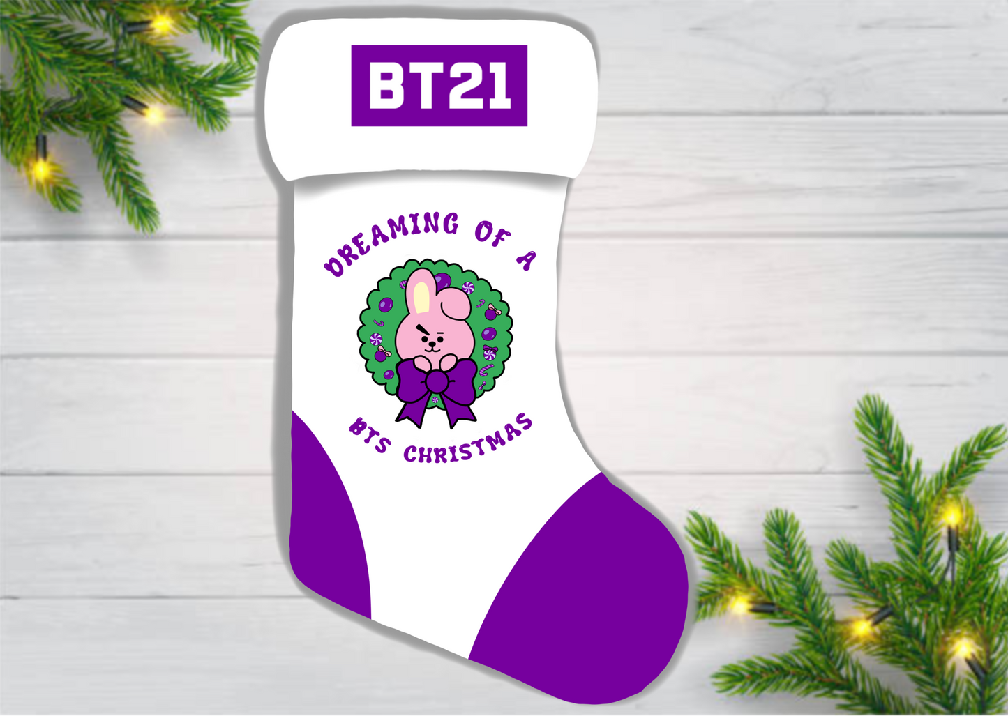 Cooky (BT21) Christmas stockings