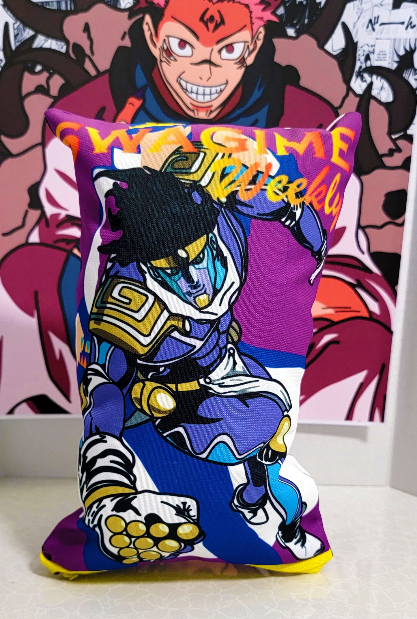 Jojo's Bizarre Adventure SWAGIME WEEKLY PILLOW (Standard Size)