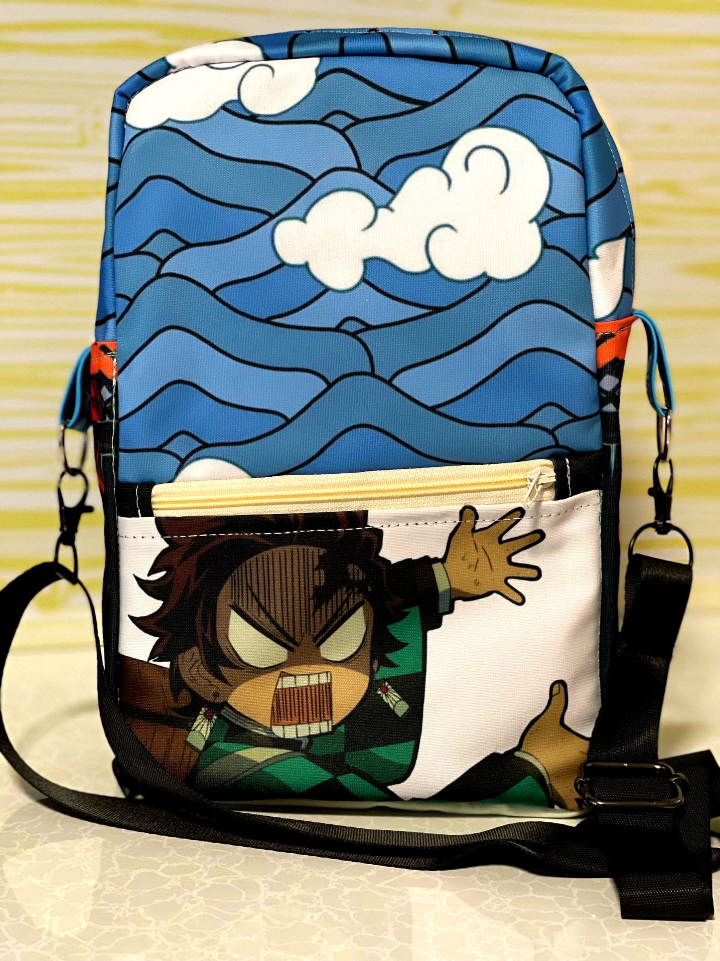 Demon Slayer (DS) Side Backpack Bag