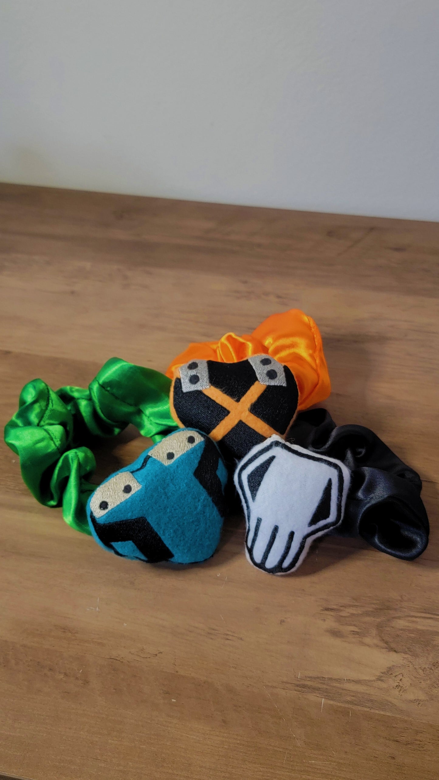 Bakugo and Deku (BNHA) Anime Scrunchie bundle