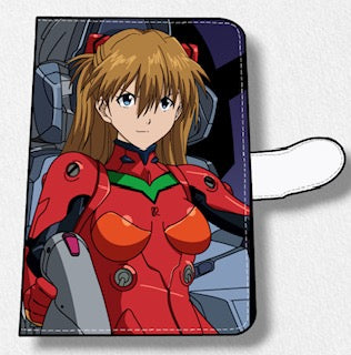 Asuka (EVG) Anime Faux Leather Magnetic Latch Journal