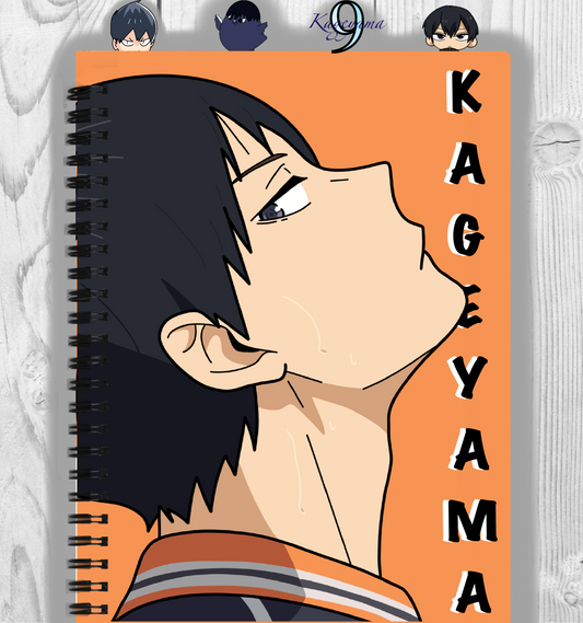 Kageyama (Hi Q) Tab Journal Notebook