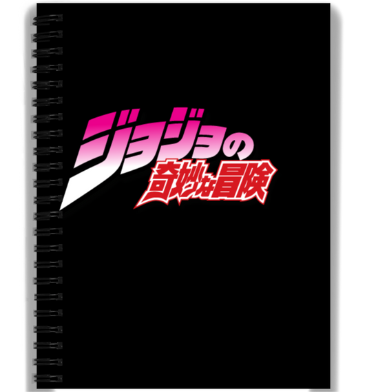 Jojo (JJBA) Anime Spiral Notebook
