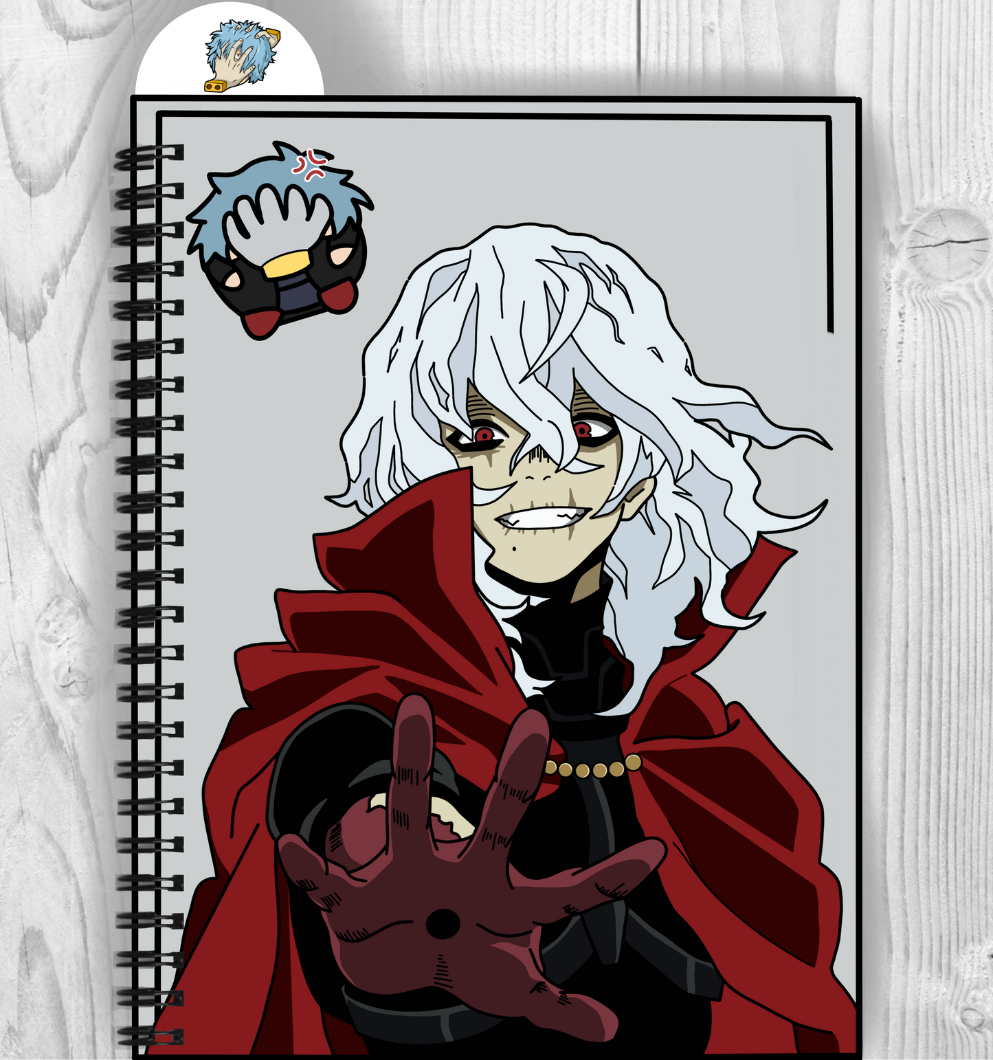 Shigaraki (BNHA) Tab Journal Notebook