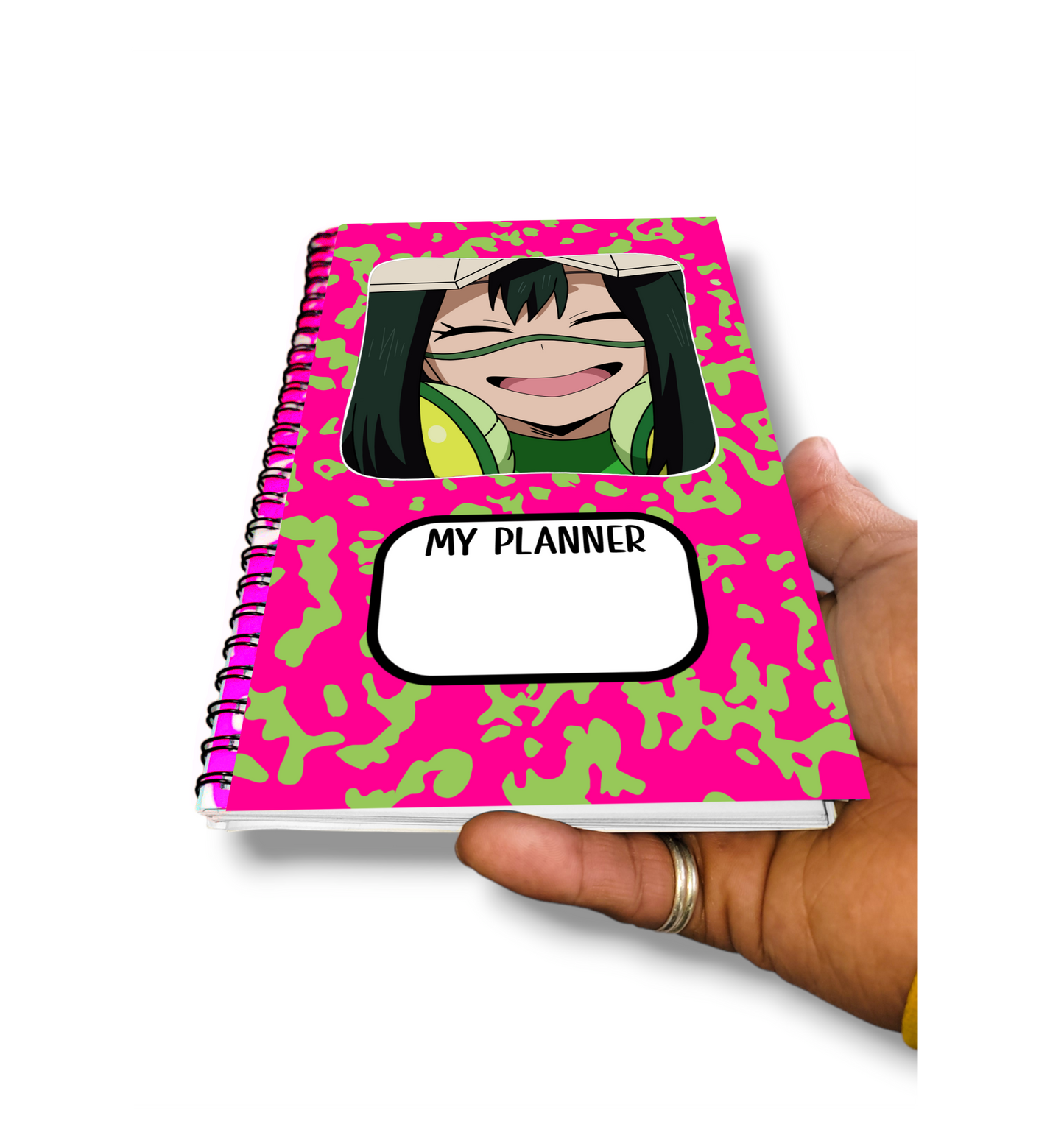 Tsuyu Anime Spiral Planner