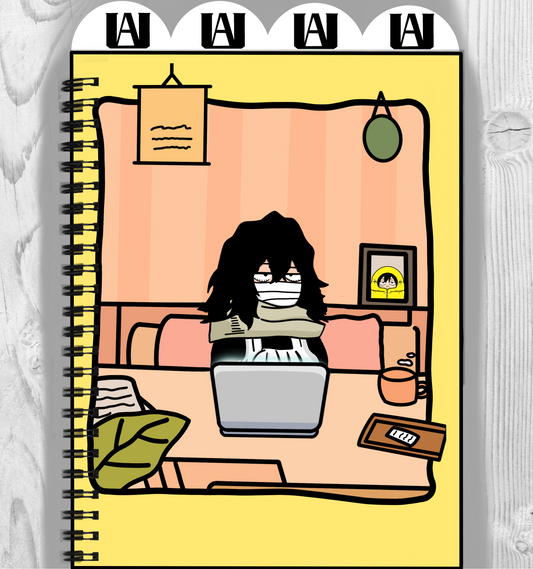 Aizawa (BNHA) Tab Journal Notebook