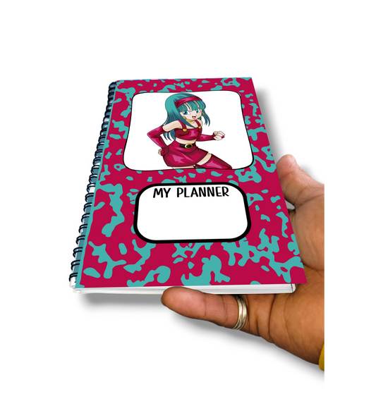 Bulma (DBZ) Anime Spiral Planner