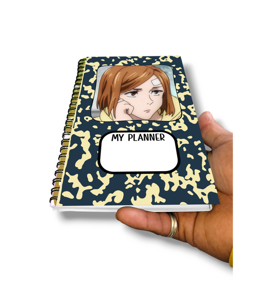 Nobura (JJK) Anime Spiral Planner