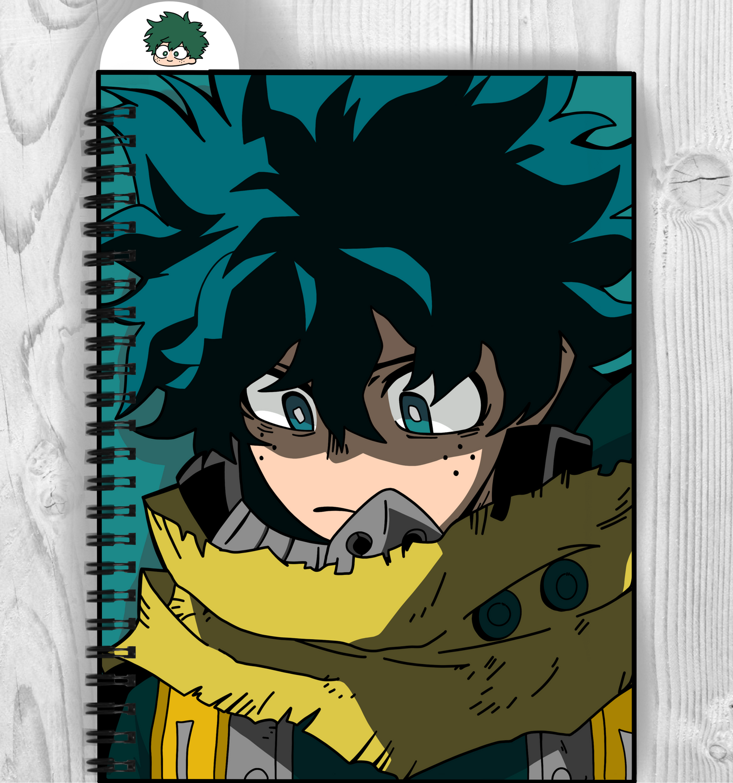 Deku (BNHA) Tab Journal Notebook Swagime