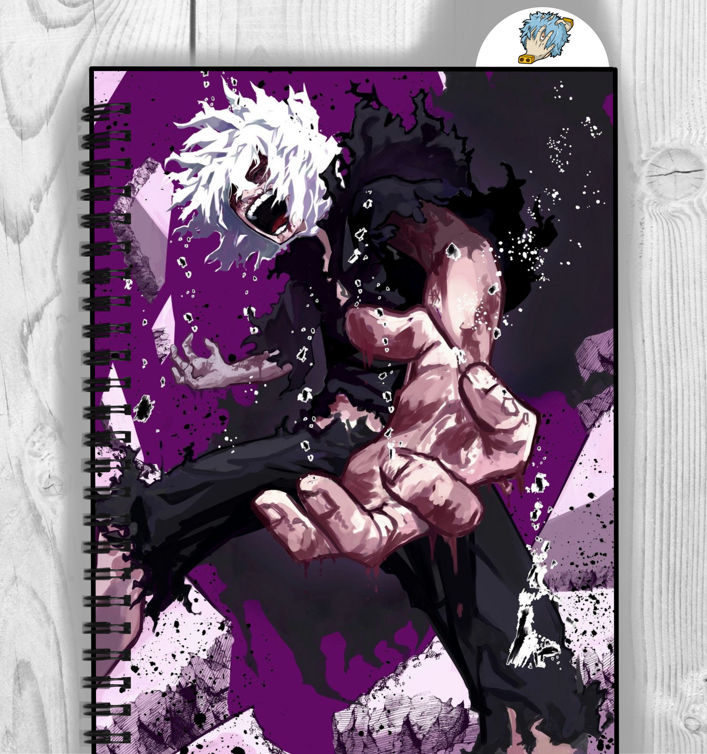 Shigaraki (BNHA) Tab Journal Notebook