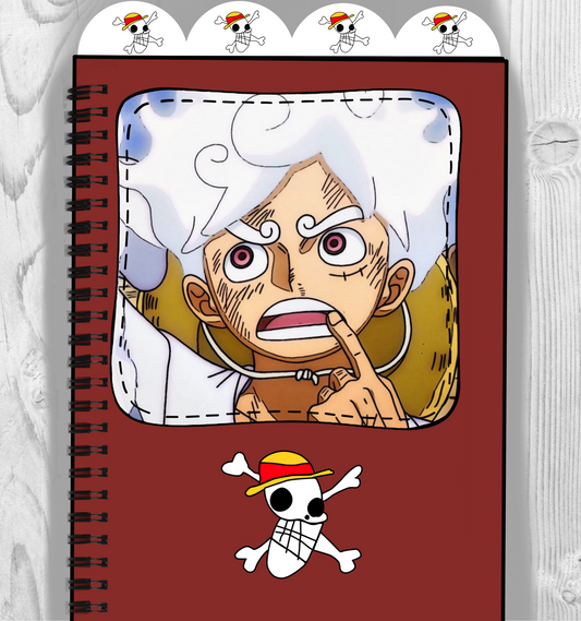 Luffy (OP Pirates) Tab Journal Notebook