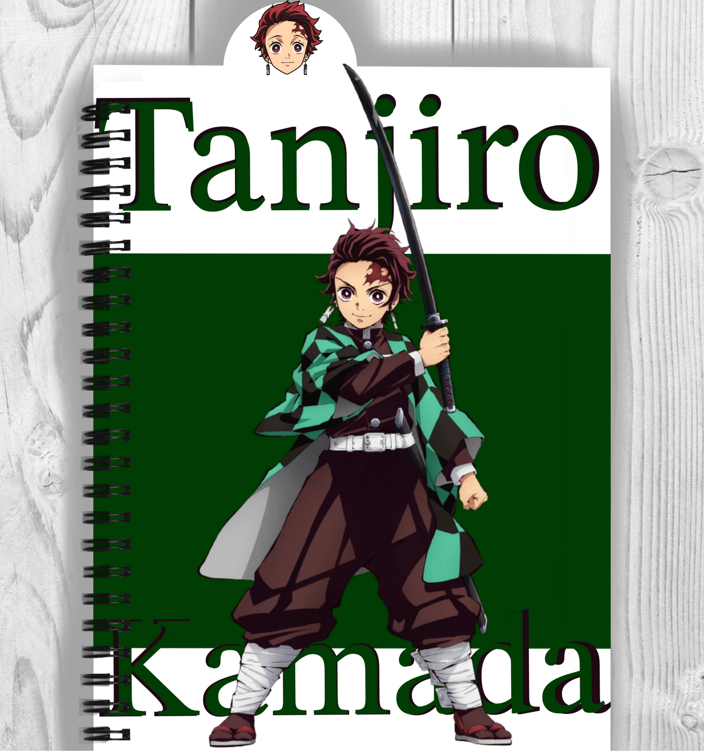 Tanjiro (DMNS) Tab Journal Notebook