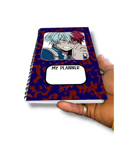 Todoroki (BNHA) Anime Spiral Planner