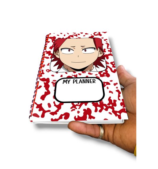 Kirishima (BNHA) Anime Spiral Planner