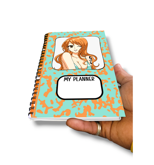 Nami (OP Pirate) Anime Spiral Planner