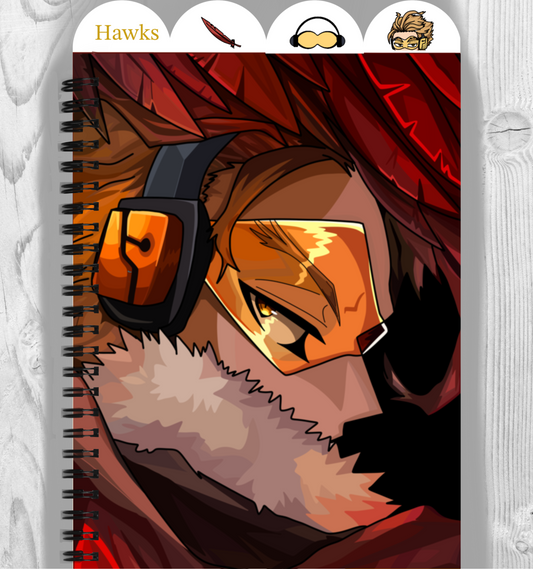 Hawks (BNHA) Tab Journal Notebook