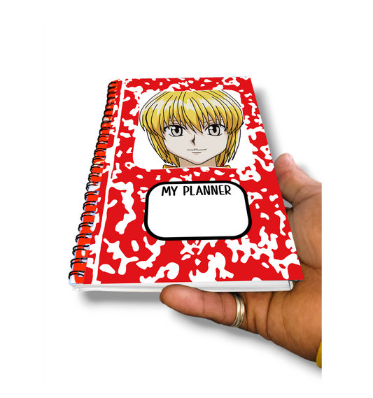 Kurapika (HxH) Anime Spiral Planner