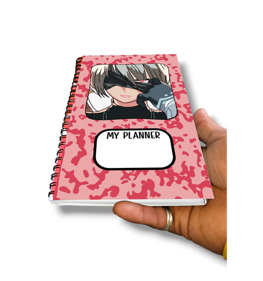 2B (NRAT) Anime Spiral Planner