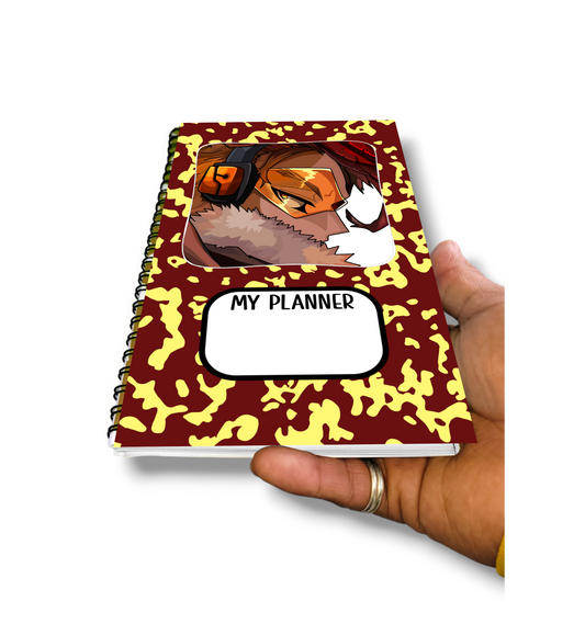 Hawks Anime Spiral Planner