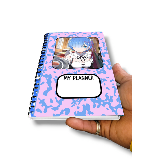 Rem (REZ) Anime Spiral Planner