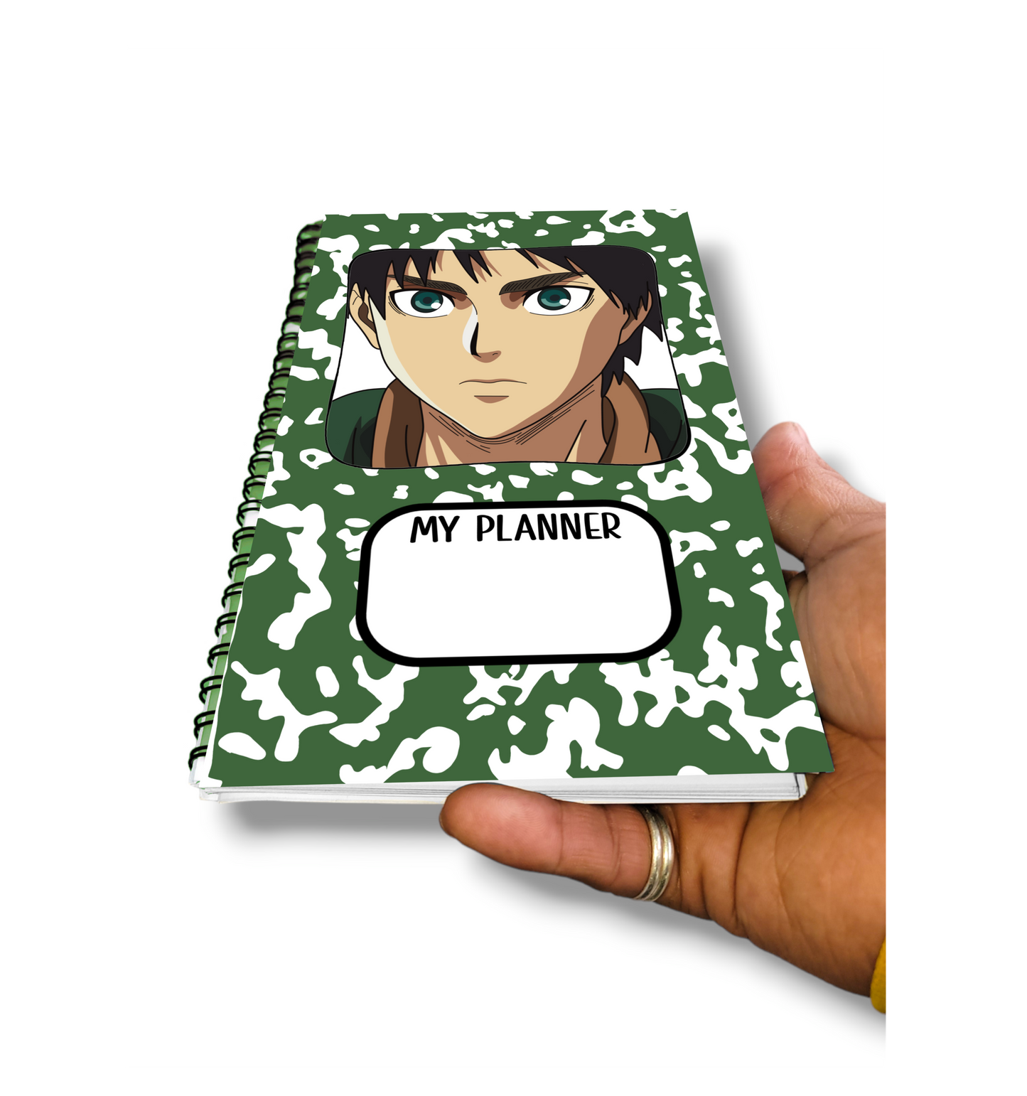 Eren (AOT) Anime Spiral Planner