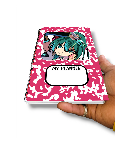 Miku (VCD) Anime Spiral Planner