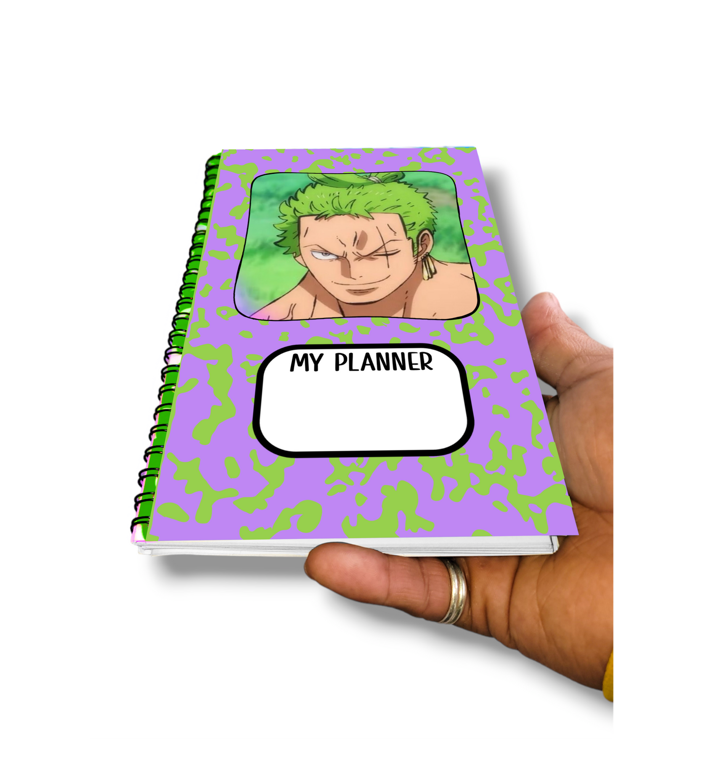 Zoro (OP Pirate) Anime Spiral Planner