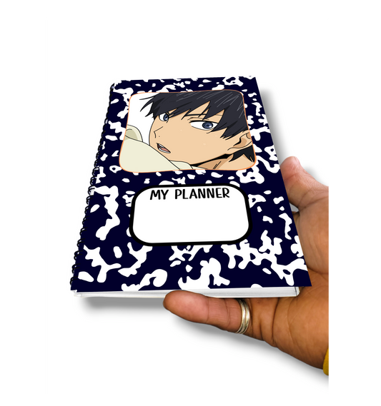 Kageyama (Hi-Q) Anime Spiral Planner
