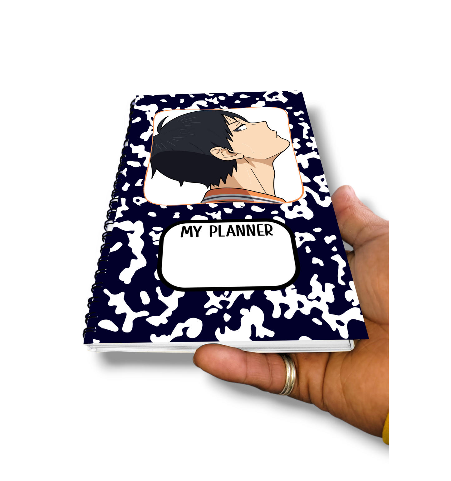 Kageyama (Hi-Q) Anime Spiral Planner