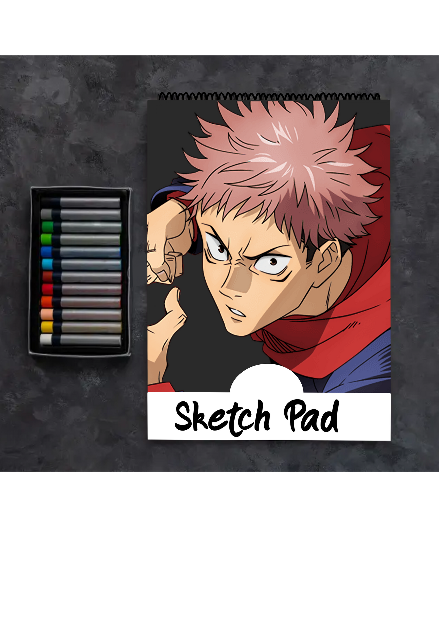 Yuji (JJK) Anime Sketch Pad