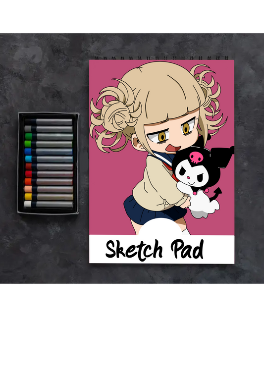 Toga and Kurumi (BNHA) Anime Sketch Pad