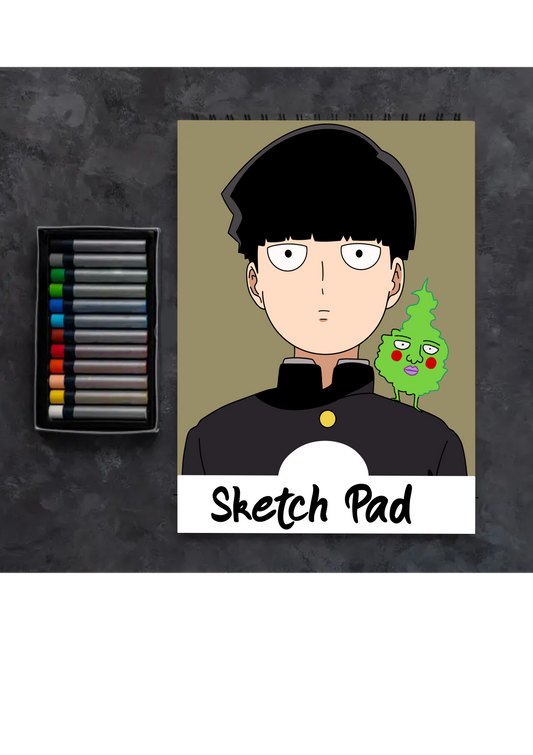 Mob (MP) Anime Sketch Pad