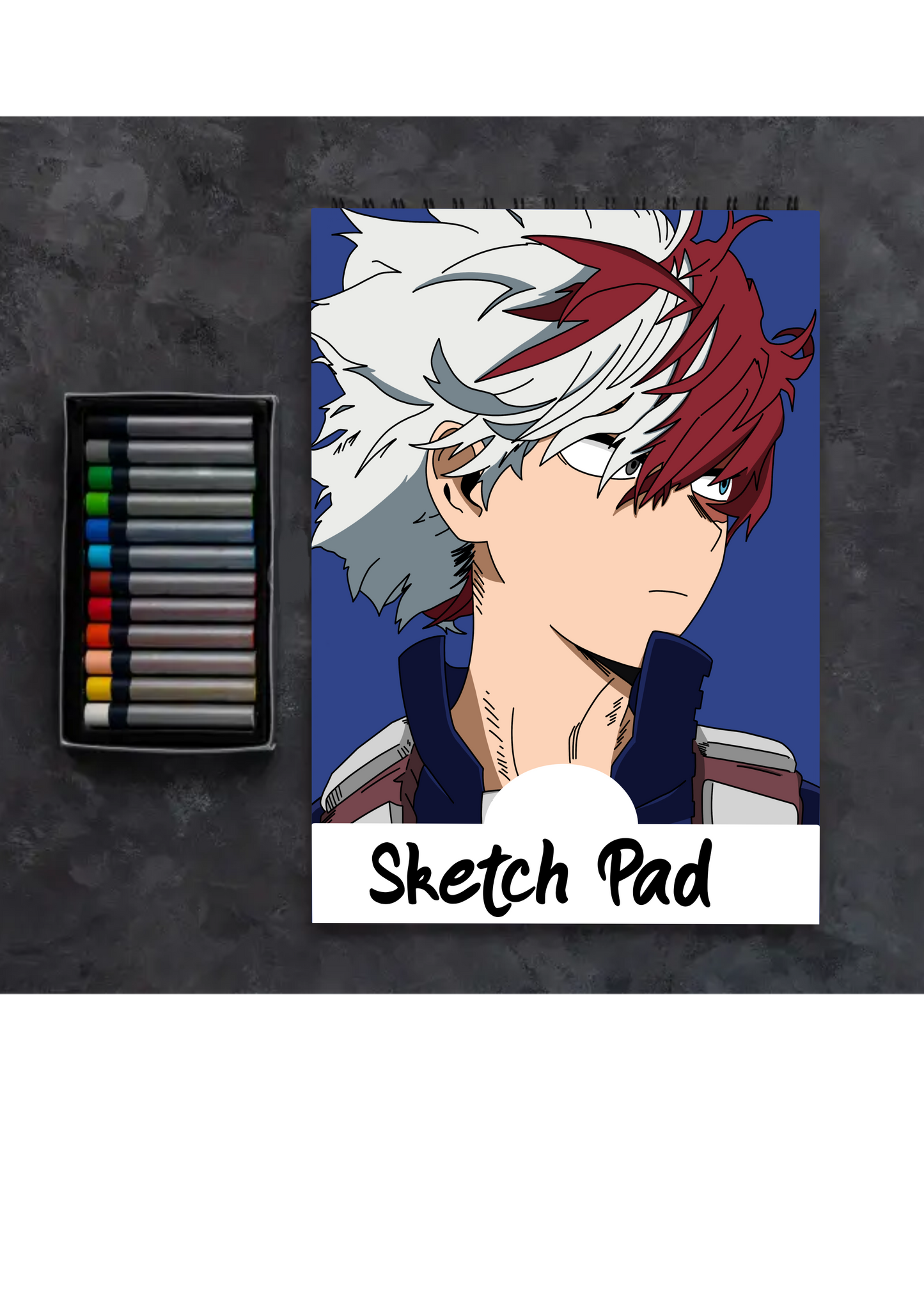 Todoroki (BNHA) Anime Sketch Pad