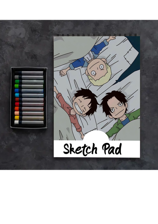 One piece (OP Pirates) Anime Sketch Pad