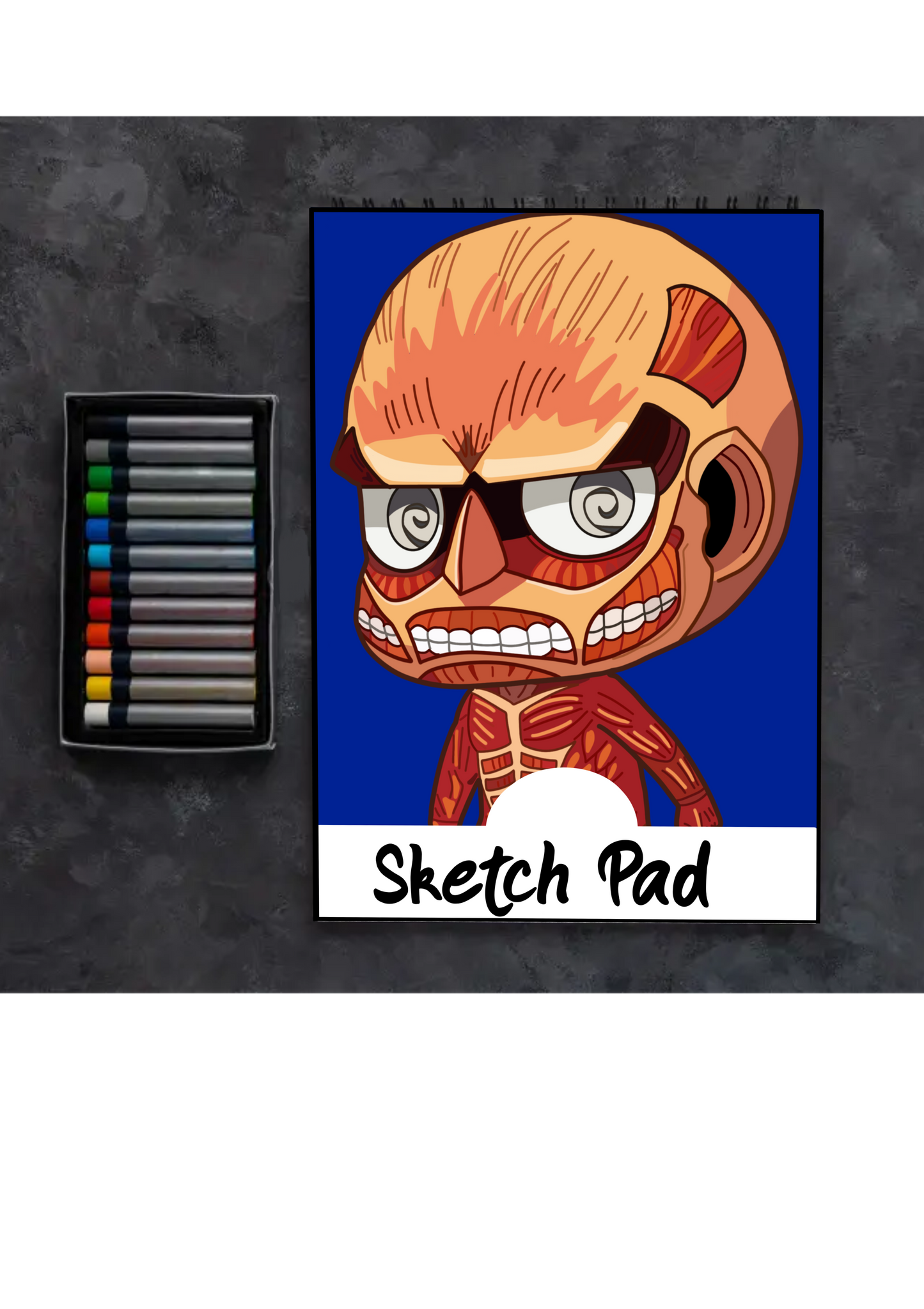 Colossal Titan (AOT) Anime Sketch Pad