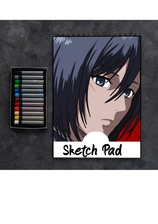 Mikasa (AOT) Anime Sketch Pad