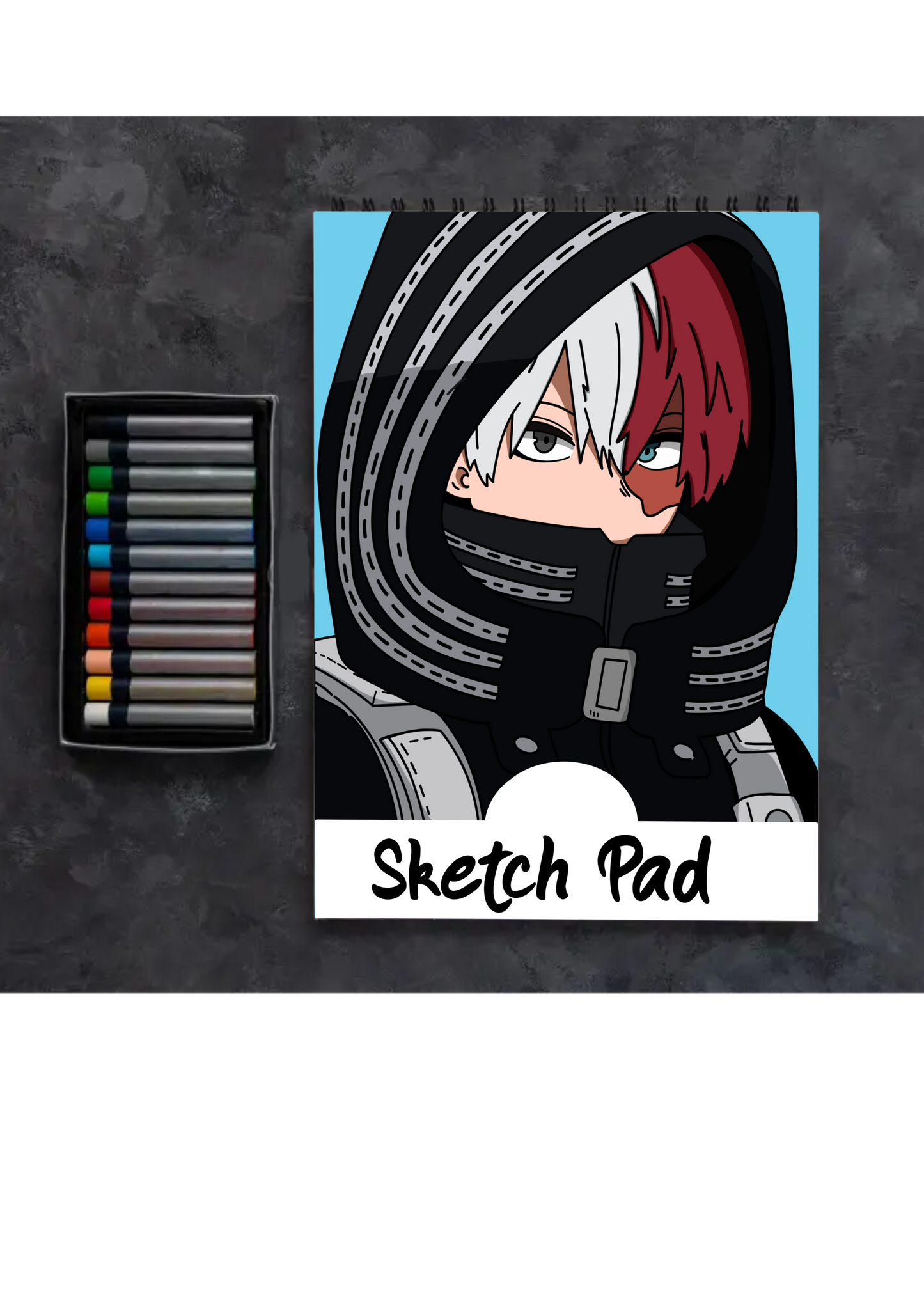 Todoroki (BNHA) Anime Sketch Pad