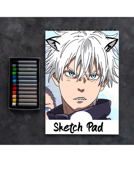 Gojo (JJK) Anime Sketch Pad