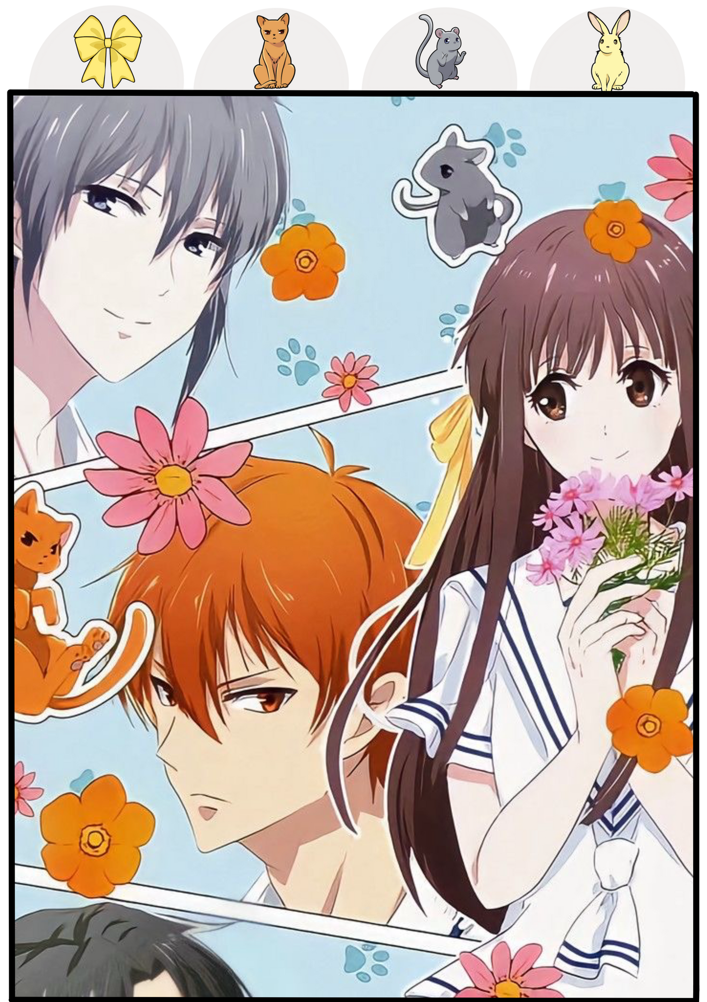 Fruits Basket (FTSBKT) Tab Journal Notebook