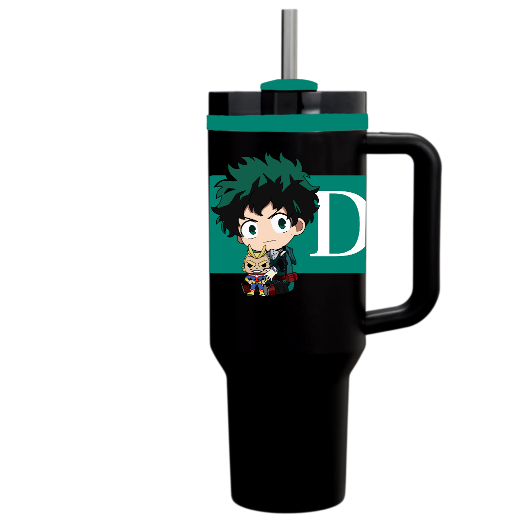 Deku (BNHA) Tumbler cup miniature Keychain