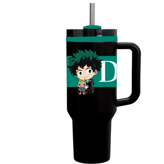 Deku (BNHA) Tumbler cup miniature Keychain